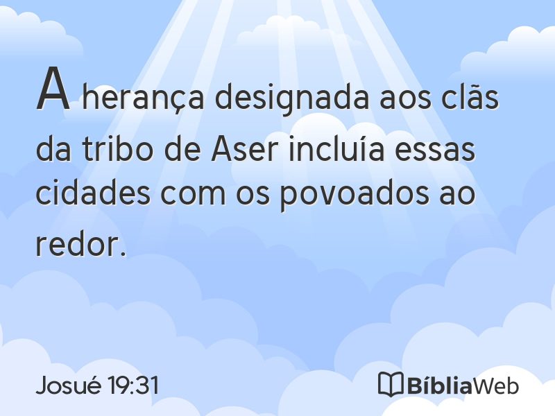 Josué 19:31 em imagem para compartilhar