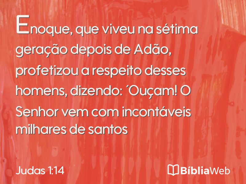 Judas 1:14 em imagem para compartilhar