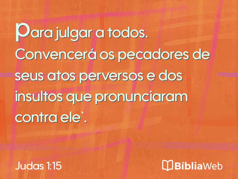 Judas 1:15 em imagem para compartilhar