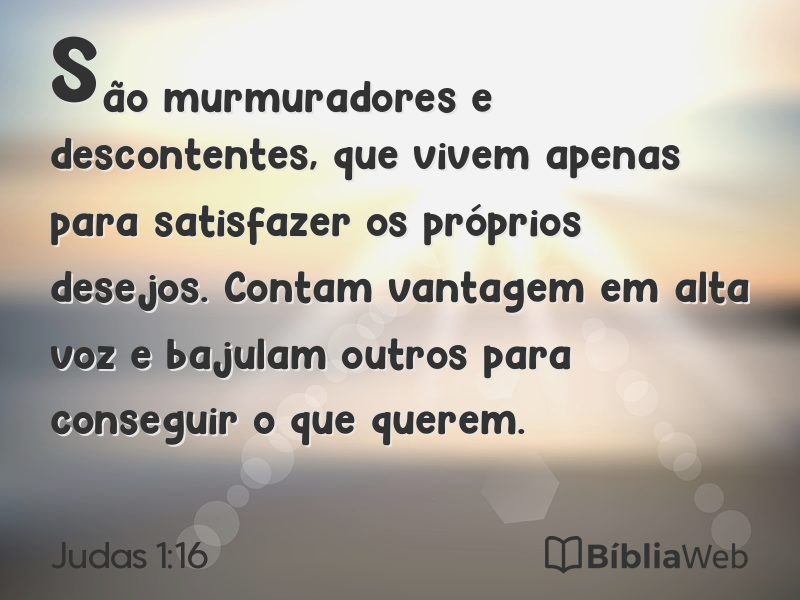 Judas 1:16 em imagem para compartilhar