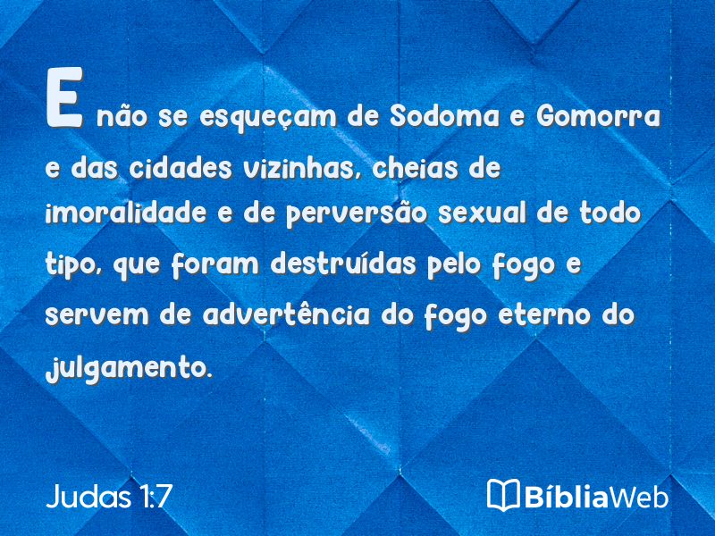 Judas 1:7 em imagem para compartilhar