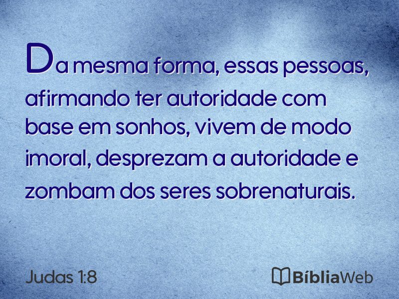 Judas 1:8 em imagem para compartilhar