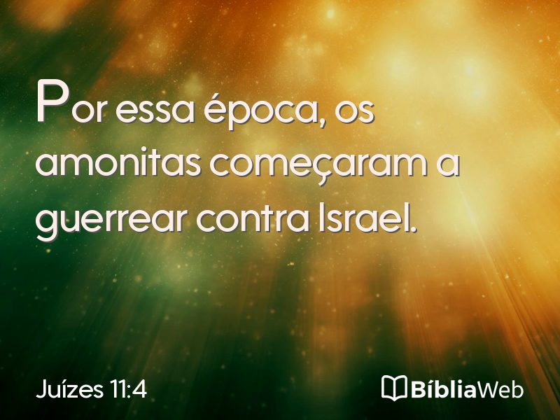 Juízes 11:4 em imagem para compartilhar