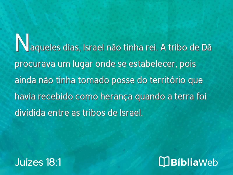 Juízes 18:1 em imagem para compartilhar