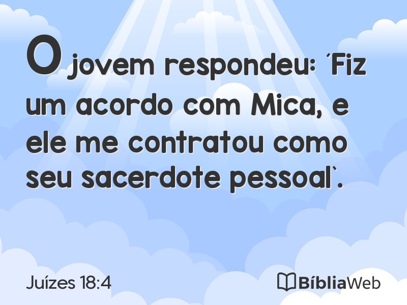 Juízes 18:4 em imagem para compartilhar