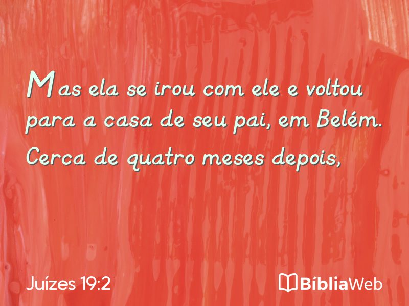 Juízes 19:2 em imagem para compartilhar