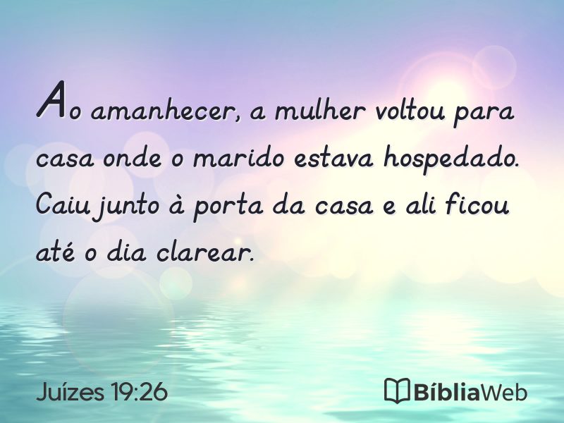 Juízes 19:26 em imagem para compartilhar
