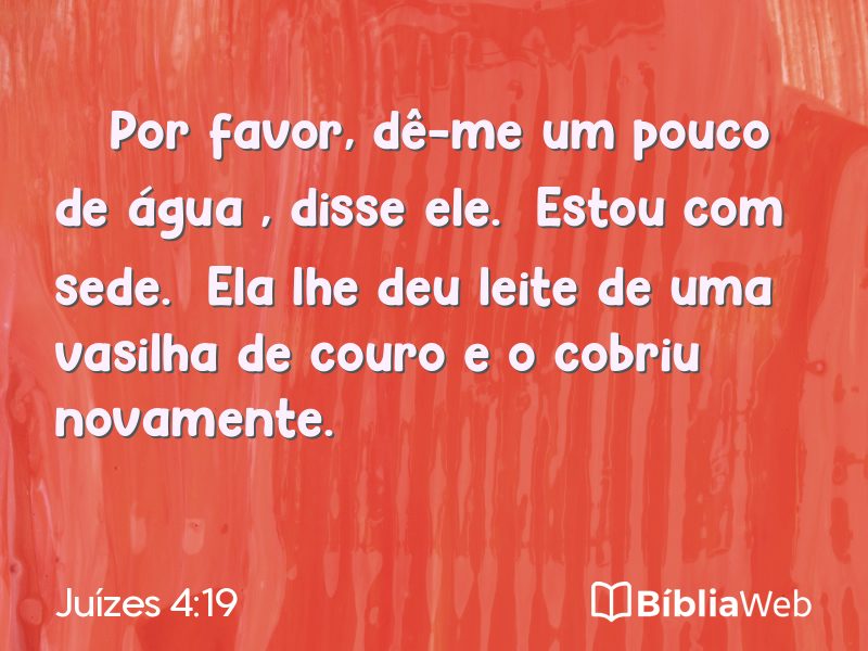 Juízes 4:19 em imagem para compartilhar