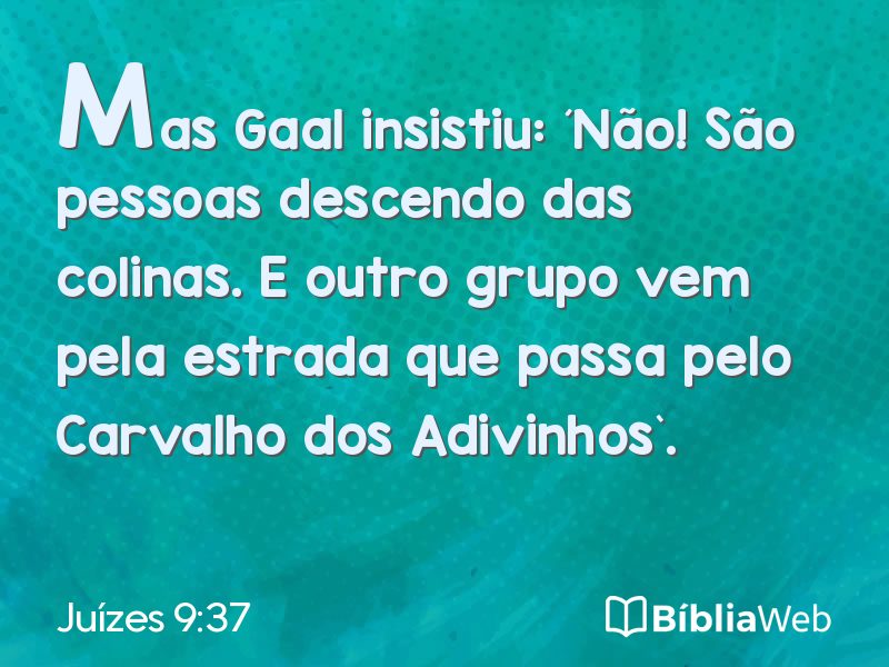 Juízes 9:37 em imagem para compartilhar