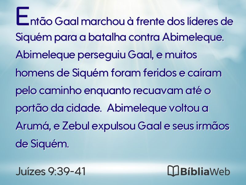 Juízes 9:39-41 em imagem para compartilhar