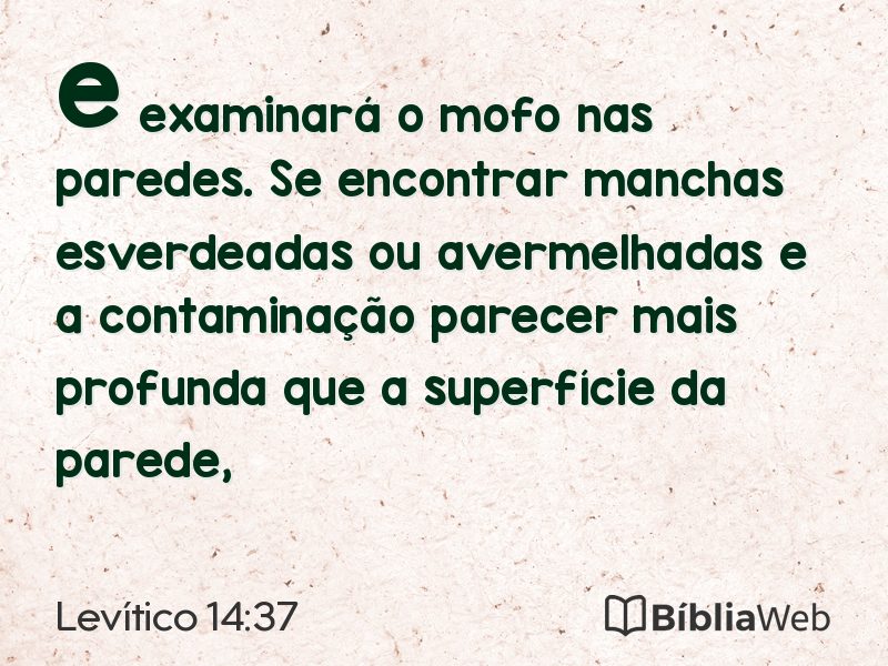 Levítico 14:37 em imagem para compartilhar