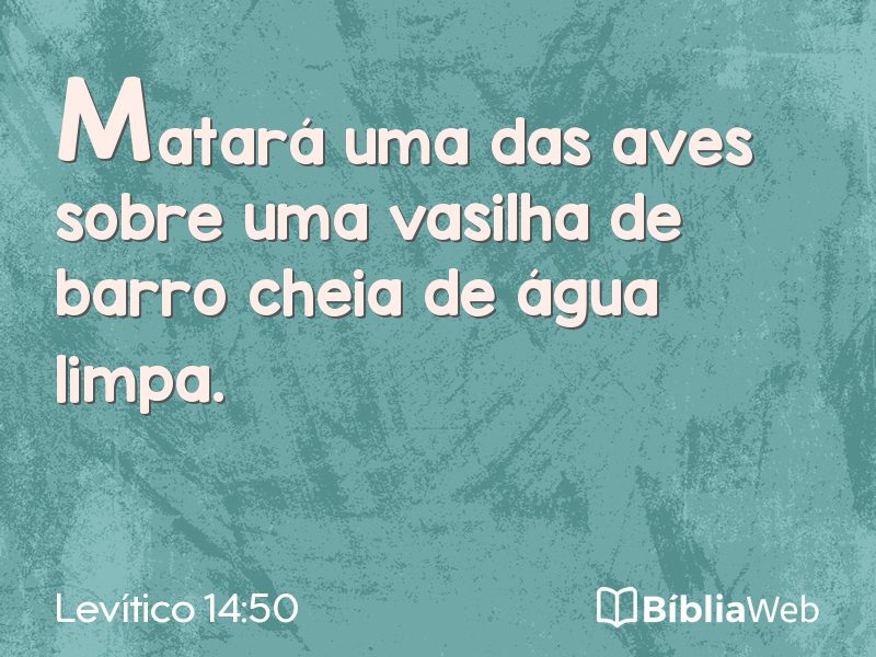 Levítico 14:50 em imagem para compartilhar