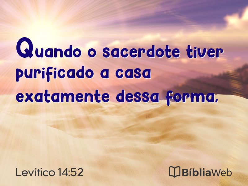 Levítico 14:52 em imagem para compartilhar