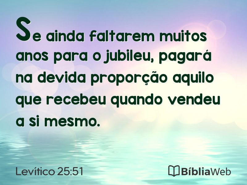 Levítico 25:51 em imagem para compartilhar