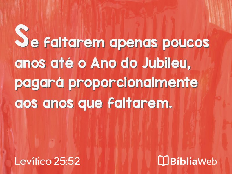 Levítico 25:52 em imagem para compartilhar