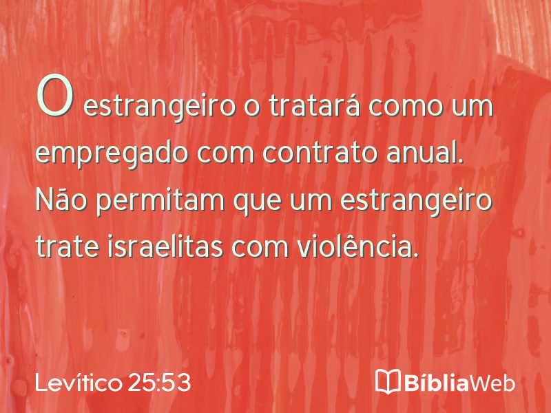 Levítico 25:53 em imagem para compartilhar
