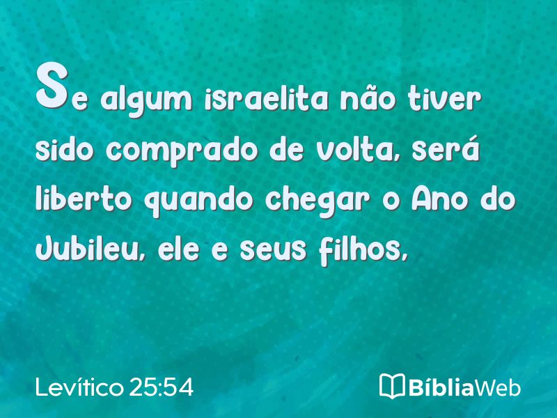 Levítico 25:54 em imagem para compartilhar