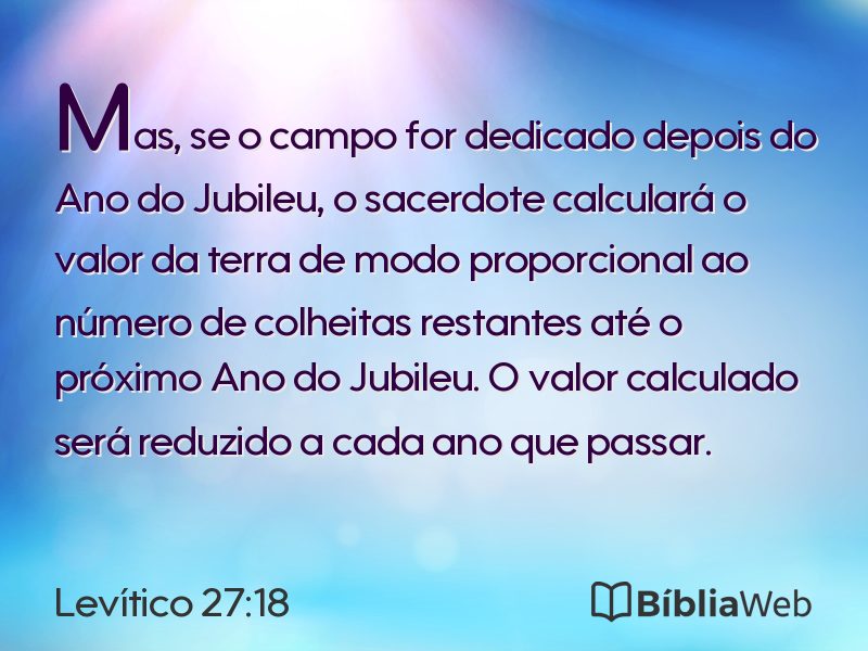 Levítico 27:18 em imagem para compartilhar