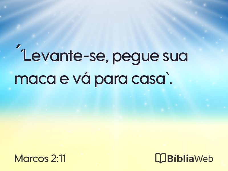 Marcos 2:11 em imagem para compartilhar