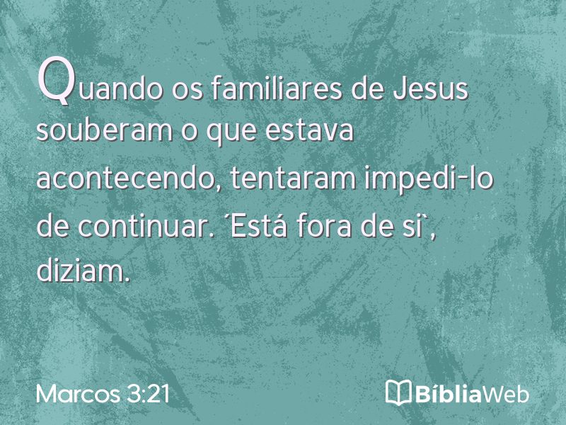 Marcos 3:21 em imagem para compartilhar