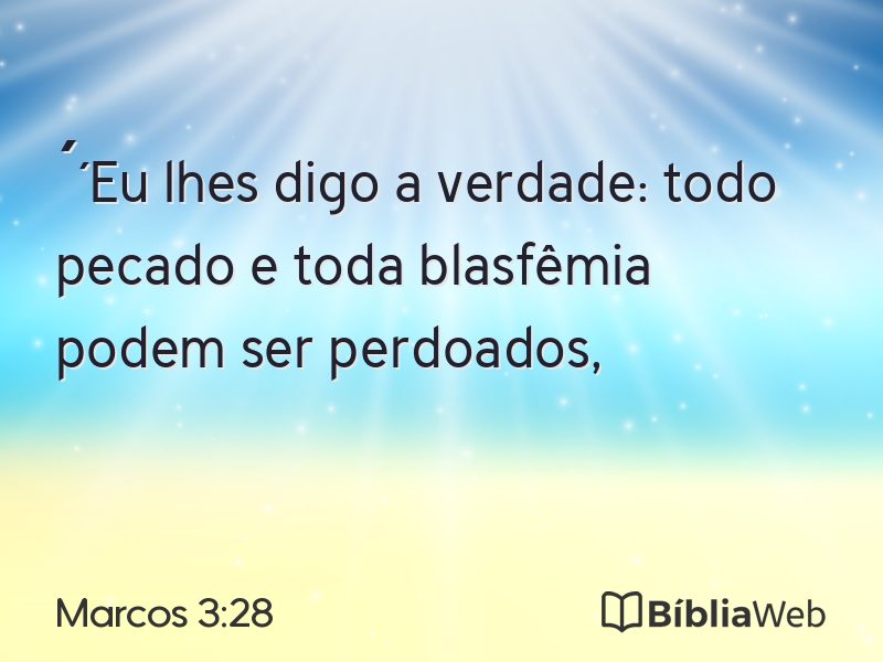 Marcos 3:28 em imagem para compartilhar