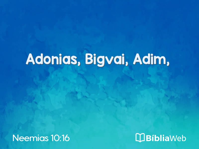 Neemias 10:16 em imagem para compartilhar