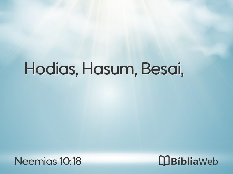Neemias 10:18 em imagem para compartilhar