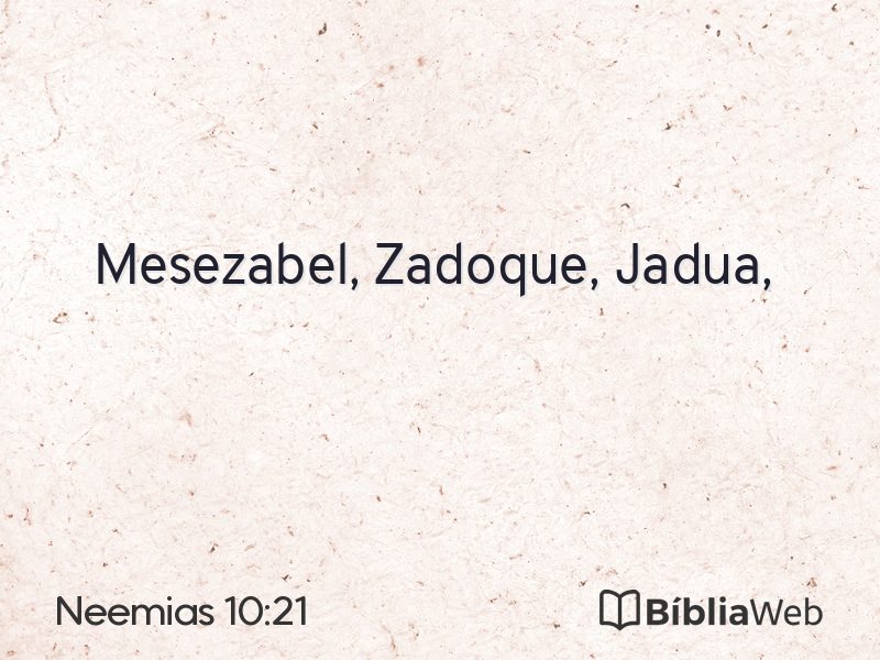 Neemias 10:21 em imagem para compartilhar