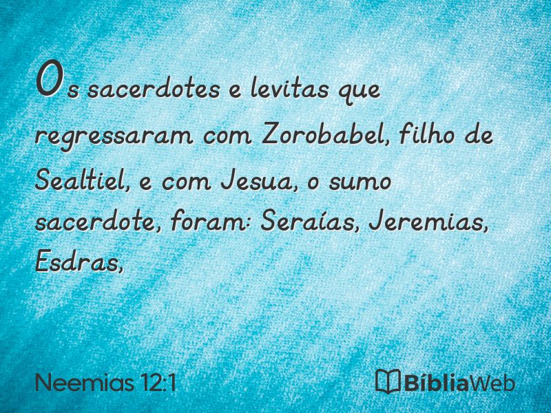 Neemias 12:1 em imagem para compartilhar