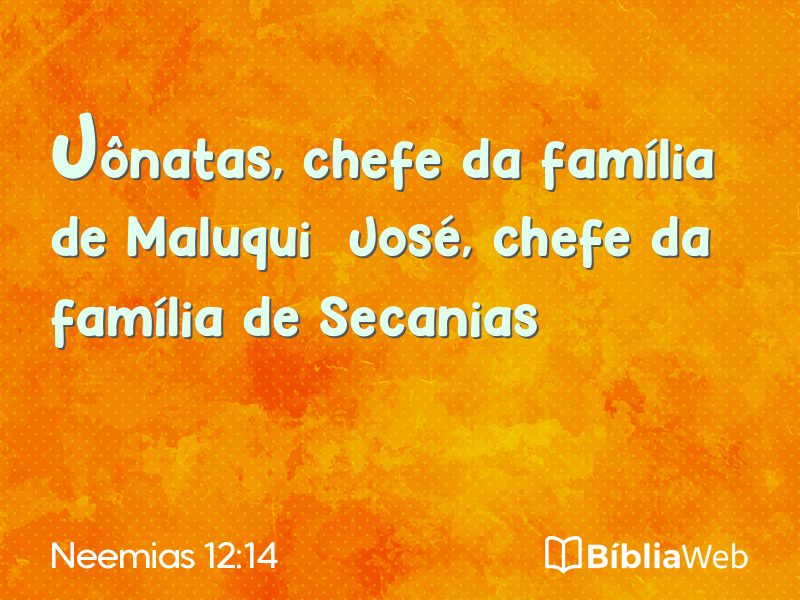 Neemias 12:14 em imagem para compartilhar