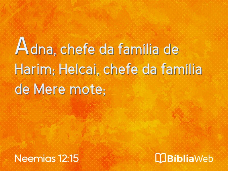Neemias 12:15 em imagem para compartilhar
