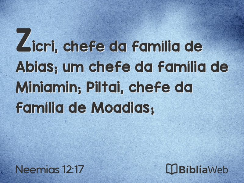 Neemias 12:17 em imagem para compartilhar