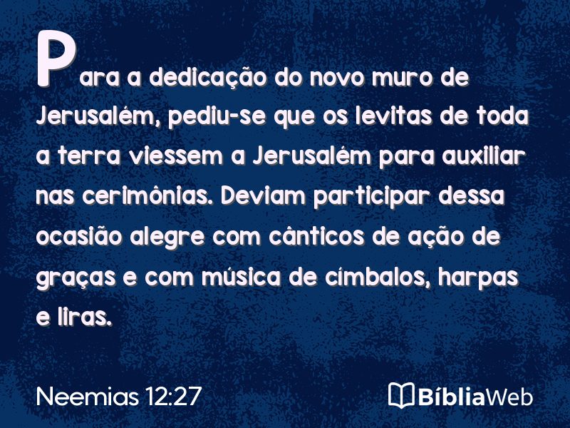 Neemias 12:27 em imagem para compartilhar