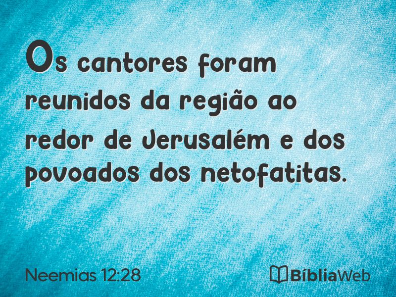 Neemias 12:28 em imagem para compartilhar