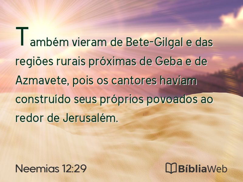 Neemias 12:29 em imagem para compartilhar