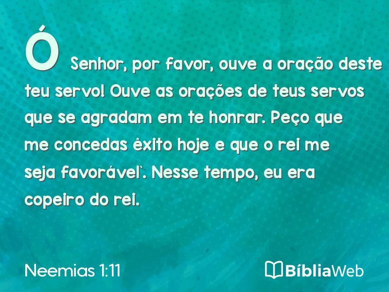 Neemias 1:11 em imagem para compartilhar