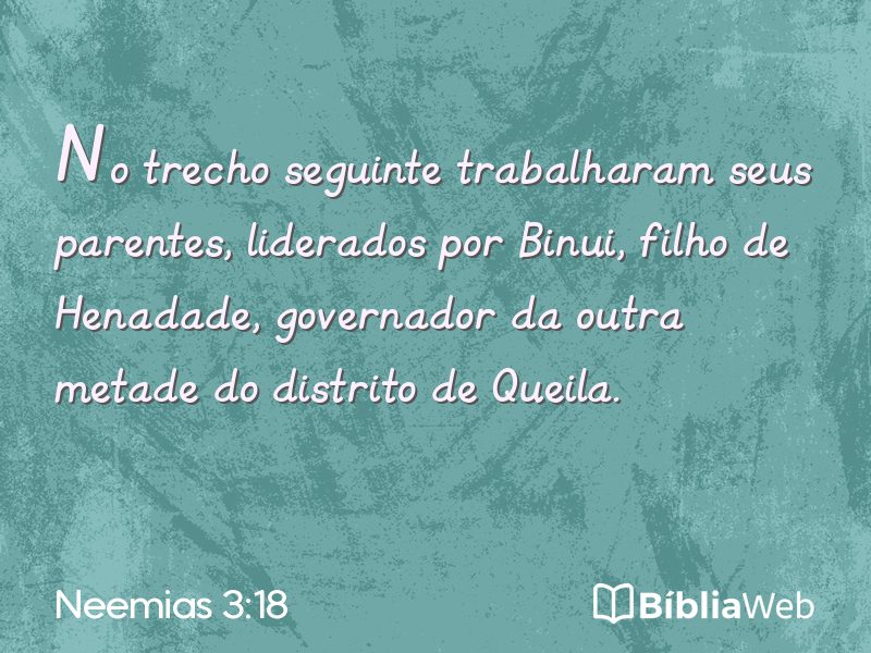 Neemias 3:18 em imagem para compartilhar