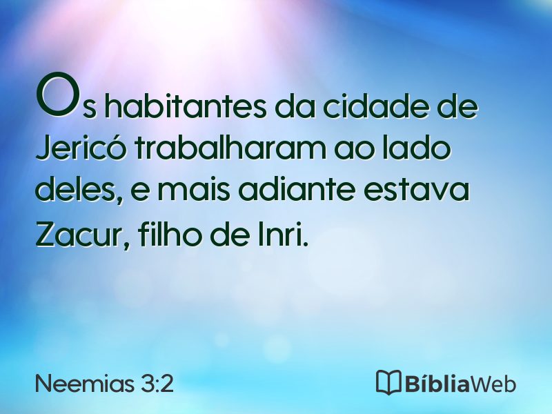 Neemias 3:2 em imagem para compartilhar