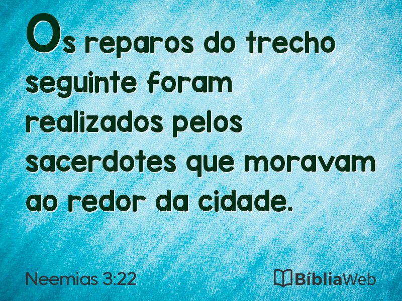 Neemias 3:22 em imagem para compartilhar