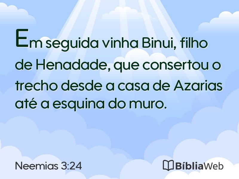 Neemias 3:24 em imagem para compartilhar