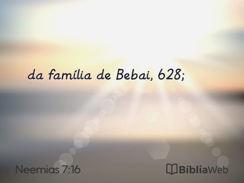 Neemias 7:16 em imagem para compartilhar