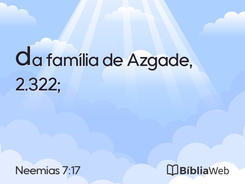 Neemias 7:17 em imagem para compartilhar