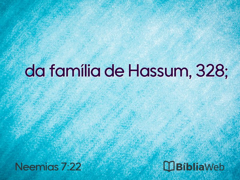 Neemias 7:22 em imagem para compartilhar