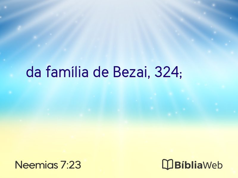 Neemias 7:23 em imagem para compartilhar