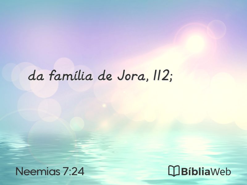 Neemias 7:24 em imagem para compartilhar