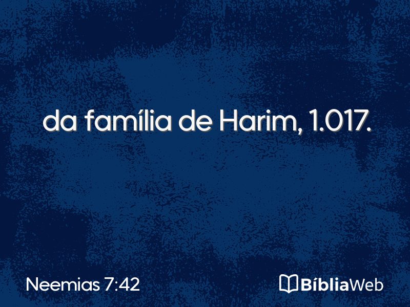 Neemias 7:42 em imagem para compartilhar