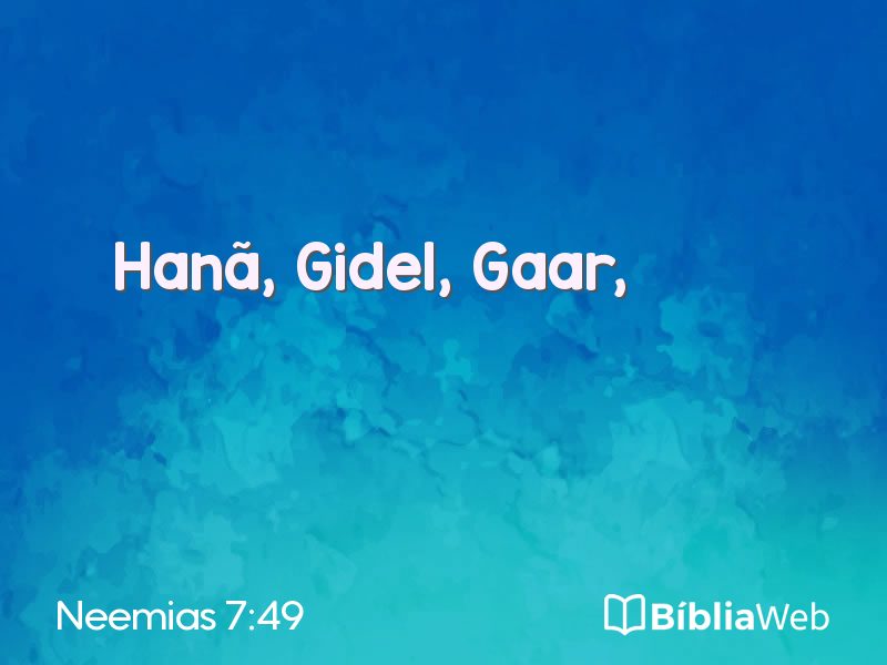 Neemias 7:49 em imagem para compartilhar