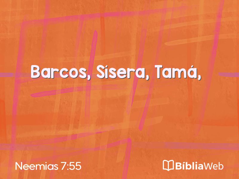 Neemias 7:55 em imagem para compartilhar