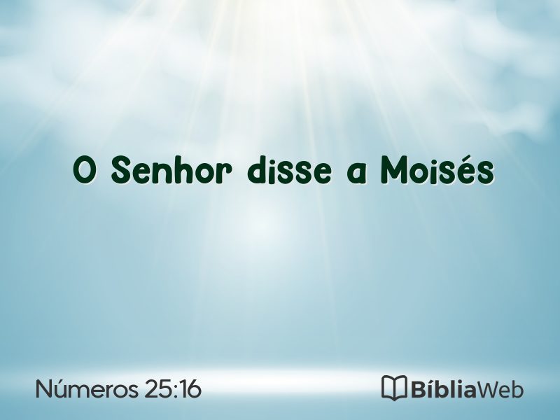 Números 25:16 em imagem para compartilhar