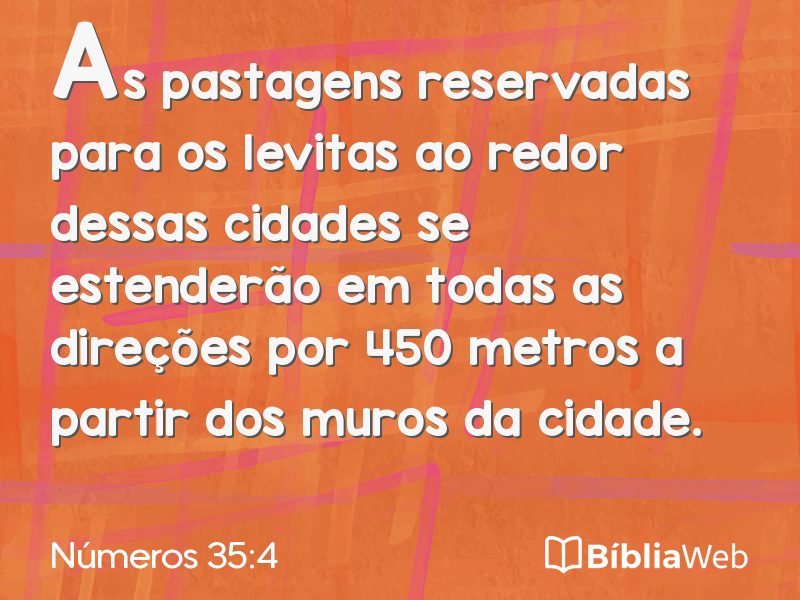 Números 35:4 em imagem para compartilhar